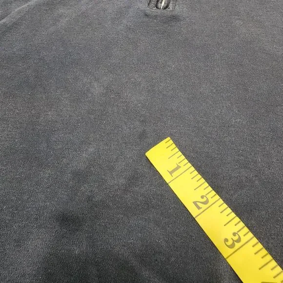 PETER MILLAR Men's 1/4 Zip Pullover Black Sweater Size L - Picture 11 of 14